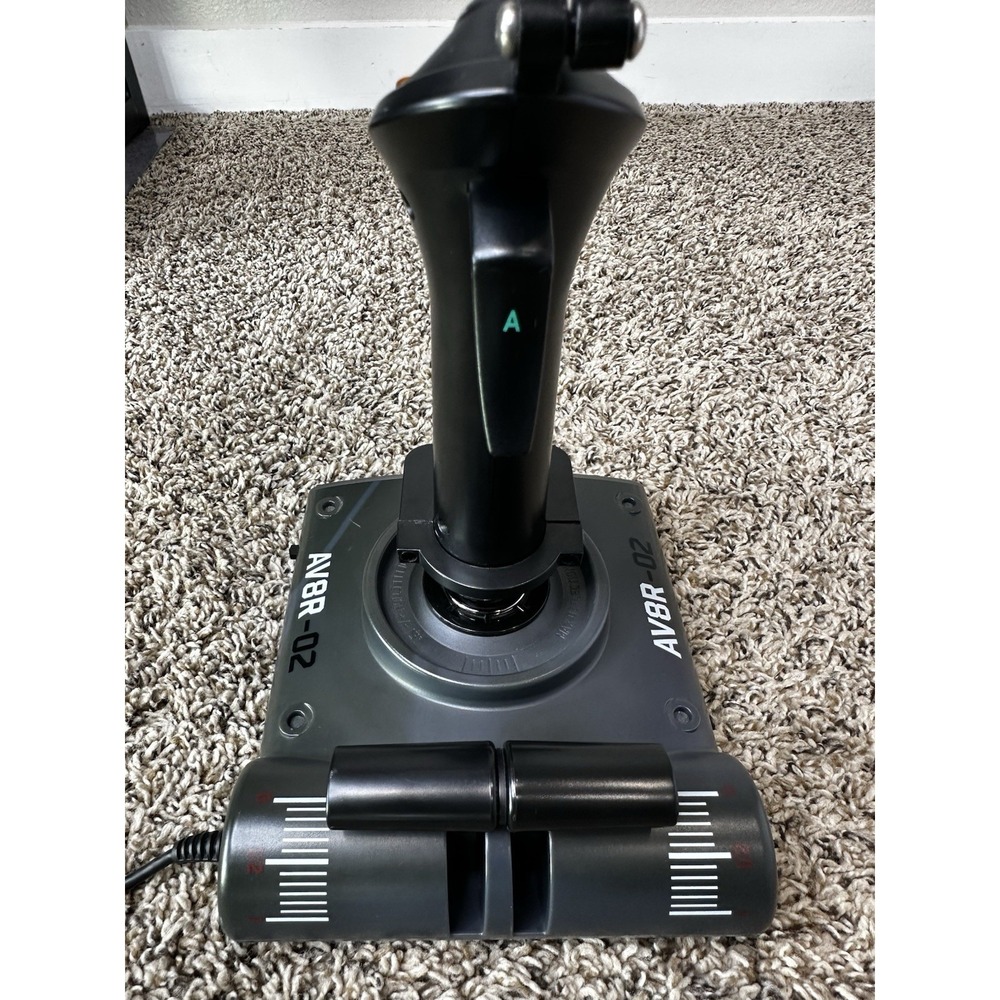 Saitek SN-PS41 XBOX 360 Aviator Flight Stick Joystick Controller AV8R-02 - Picture 5 of 7